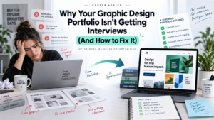 Why Your Graphic Design Portfolio Isn't Getting Interviews (And How to Fix It)