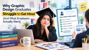 Why Graphic Design Graduates Struggle to Get Hired (And What Employers Actually Want)