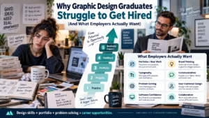 Why Graphic Design Graduates Struggle to Get Hired (And What Employers Actually Want)