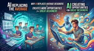 Why AI Will Replace Average Designers but Create More Opportunities for Great Designers