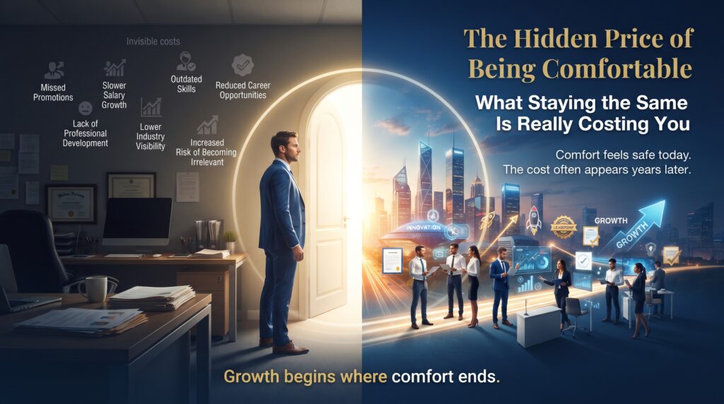 The Hidden Price of Being Comfortable: What Staying the Same Is Really Costing You