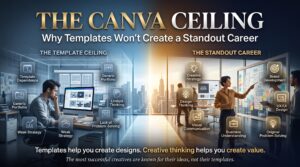 The Canva Ceiling: Why Templates Won't Create a Standout Career